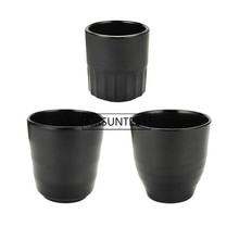 Japanese Style Restaurant Plastic Melamine Cup Black Tableware Hotel Tea Cup Water Coffee Cup Tableware 2024 - buy cheap