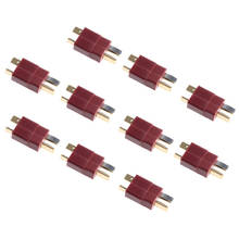 HBB 20Pcs 10 Pairs T Plug Male & Female Connectors Deans Style For RC LiPo Battery 2024 - buy cheap