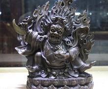 Estátua do budismo do tibet em bronze e cobre, estátua da arte de buda vajrapani mahakala 2024 - compre barato