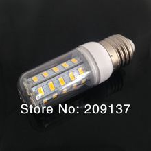 50 шт./лот E27 G9 5730 SMD LED кукурузная лампа 36 светодиодов 12 Вт белый/теплый белый 110В-240В Бесплатная доставка 2024 - купить недорого