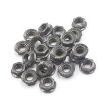 20x High Quality M6 M8 Metric Thread Hex Flange Nuts For 6mm 8mm Screw Rivet Car Metal Clip Hex Nut 2024 - buy cheap