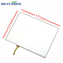 Skylarpu-painel de tela touch, novo, 8 polegadas, 4 fios, resistente, 171x131mm, touch screen, digitalizador, linha esquerda, frete grátis 2024 - compre barato