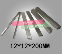 HRC60 12*12*200mm High-speed steel Sharp steel STEEL BILLETS blade Flat HSS Turning tool DIY knife material, Lathe tool 2024 - buy cheap