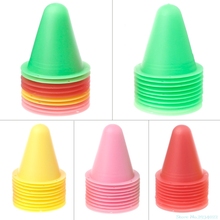 New 10 Pcs/Set Skate Marker Cones Roller Football Soccer Training Equipment Marking Cup Drop Ship 2024 - buy cheap