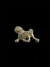 Trendy high quality personalized cute Lowchen animal brooches  men brooches fashion jewelry 2024 - buy cheap