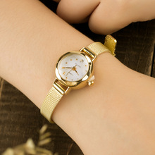 Модные Винтажные маленькие кварцевые часы, золото/серебро, ручная цепочка, ювелирные браслеты и браслеты, очаровательный браслет для женщин 2024 - купить недорого