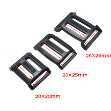 10pcs 20MM 25MM Plastic Multi-function Tri-Glide Slider Adjust Arched Buckle for Ourdoor Backpack Bags Webbing 2024 - buy cheap