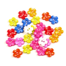 100Pcs Mixed Flower Acrylic Sewing Buttons For Clothing Flatback Cabochon Scrapbooking Crafts Decoration Diy Accessories 2024 - buy cheap