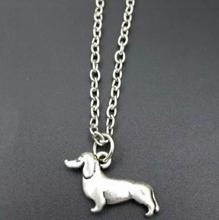 10Pcs/Lot Fast shipping Animal Pets Dachshund Dog Charm Pendant Necklace Charm New Fashion Women Jewelry Gifts 2024 - buy cheap