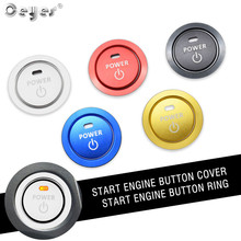 Ceyes Car Engine Start Stop Switch Button Ignition Covers Styling Accessories Ring Case For Toyota Avensis Corolla Rav4 Stickers 2024 - buy cheap