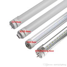 8FT led t8 tube Lights 45W R17D FA8 single pin G13 Rotatable LED Tubes Light Bulbs SMD 2835 LED Fluorescent Tube Lamps AC85-265V 2022 - buy cheap