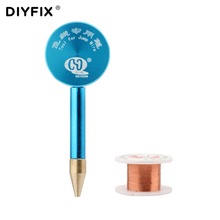 DIYFIX for iPhone Fingerprinter Senso Box with 0.02mm Fly Line PCB Link Wire Mobile Phone Welding Tools Set Insulation Jump Wire 2024 - buy cheap