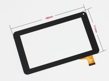 Digitalizador de touch screen de 7 polegadas, peça de substituição para digitalizador de touch screen de vidro com sensor de toque 7.6 tt7026mw 2024 - compre barato