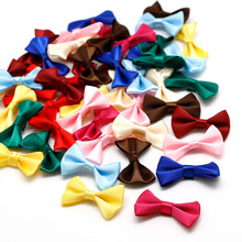 25pcs 4x2.5cm Multicolors Grossgrain Bows Girls Boutique Mini Hair Bow Headwear DIY Garment Craft 2024 - buy cheap
