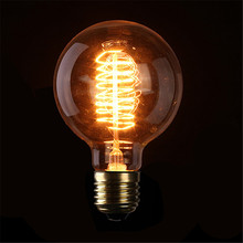 10 шт./лот 40 Вт лампа Эдисона 110 В 220 В сферическая лампа накаливания лампа Эдисона лампа накаливания Эдисона 2024 - купить недорого