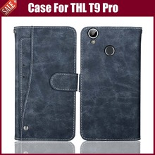 Hot Sale! THL T9 Pro Case High Quality Flip Leather Phone Case Protective Cover For THL T9 Pro Case With Card Slots 2024 - buy cheap
