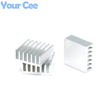 5 pcs Silver Heatsink Cooling Fin Aluminum Heat Sink 14*14*6mm 14X14X6mm Heat Dissipation 2024 - buy cheap