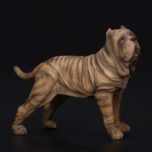 DDWE 21.5*10*15.8cm Animals Simulation Tibetan Mastiff Model  Napoleon Mastiff Action Figure PVC Educational Model Toy Kids Gift 2024 - buy cheap