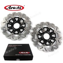 Arashi 1 Pair For HONDA NSR 250 R 1990 1991 1992 CNC Full Floating Front Brake Disc Brake Rotors NSR250R NSR-R250 1990-1992 2024 - buy cheap