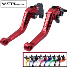 Palancas de embrague de freno corto CNC, accesorios para motocicleta Honda VFR 1200/F VFR1200F 2017 2024 - compra barato