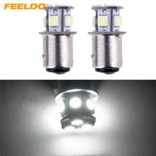 FEELDO 20Pcs Pure White 12V 1157 BAY15D 5050 8LED Chip 8SMD Car Backup Fog Signal Tail Rear LED Light #FD-1688 2024 - buy cheap