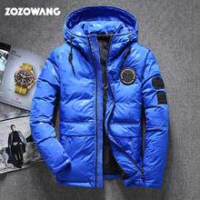 ZOZOWANG High quality men's winter jacket thick snow parka overcoat white duck down jacket men wind breaker down coat size 4XL 2024 - buy cheap