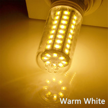 E27 LED Lamp E14 LED Bulb SMD5730 220V Corn Bulb 24 36 48 56 69 72LEDs Chandelier Candle LED Light For Home Decoration Ampoule 2024 - buy cheap