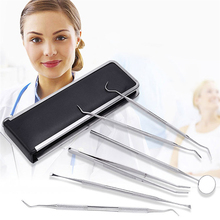 6pcs/set Stainless Steel Dental Tools Kit Teeth Tartar Scraper Mouth Mirror Dentists Pick Tool Teeth Scaler for Personal Use 2024 - buy cheap