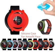 Case Cover Shell Silicone Frame Protective for Xiaomi Huami AMAZFIT Pace Watch Smart watch Replacement Accessaries 2024 - buy cheap