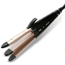 Three In One Electric Curling Iron Dual-use Large Volume Straight Hair Student Buckle Is Not Easy To Hurt Corn Hot Splint Sale 2024 - buy cheap