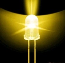 100pcs Super Bright 5mm Round UV/ yellow Led Emitting Diode F5 LED light for DIY lights. 2024 - buy cheap