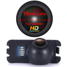 CCD HD 1280*720 pixels 18mm lente estacionamento câmera de visão traseira do carro para ford focus mondeo c- max grand s-max galaxy fiesta kuga 2024 - compre barato