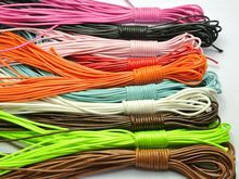 100 Meters Mixed Color Korean Waxed Cord Thread Line 1.5mm for Jewelry String 10 Color 2024 - buy cheap