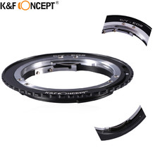 K & f concept para lente de câmera, anel adaptador de alumínio para lentes c/refletor para lente de câmera canon eos ef mount 2024 - compre barato