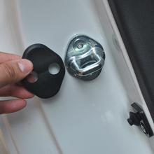 4pcs Car Door lock decoration cover Door lock protective cover For KIA RIO K2 2012 2013 2014 2015  For Hyundai Solaris Verna 2024 - buy cheap