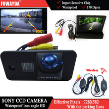 FUWAYDA-cámara HD de alta resolución para coche, espejo retrovisor Tft de 4,3 pulgadas, Monitor sony, para AUDI A3, S3, A4, S4, A6, A6L, S6, A8, S8, RS4, RS6, Q7 2024 - compra barato