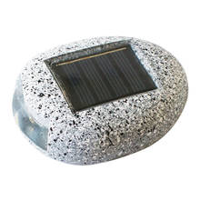 Каменная лампа зарытый свет безопасности открытый дом желоба дисковые огни солнечной энергии IP65 экологически чистый свет-контролируемый Colophony 2024 - купить недорого