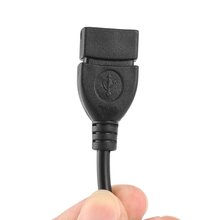 USB для Женский Micro USB 5 контактный разъем адаптера хоста OTG данных погрузчик Зарядное устройство зарядный кабель USB OTG для samsung 2024 - купить недорого