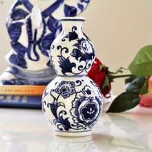 Jingdezhen Ceramic Blue and White Porcelain Desktop Vase Foreign Trade Porcelain Flower Arrangement Home Jewelry  Arrangement 2024 - buy cheap
