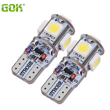 New products 50pcs/lot  t10 led Strobe flash w5w t10 5smd 5050 5led smd white & cheap car led Light Bulbs free shipping 2024 - buy cheap