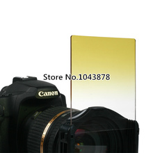 Amarelo Gradual quadrado Conversão Cor Filtro para Cokin P Series Frete Grátis Com Número de Rastreamento 2024 - compre barato
