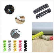 10pcs Charging Cable Protector Saver Cover For iPhone USB Charger Cable Cord Adorable Protective Sleeve For Phones Cable 2024 - buy cheap