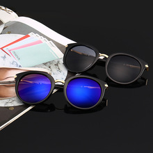 Gafas De Sol redondas para hombre y mujer, lentes De Sol redondas De estilo Retro, De diseño De marca, con espejo De aleación 2024 - compra barato