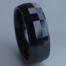 cool facet  black 8mm  hi-tech scratch proof ceramic ring 2024 - buy cheap