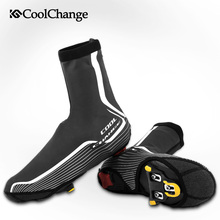 CoolChange-cubiertas térmicas para zapatos de ciclismo, protectores de invierno a prueba de viento para bicicleta de montaña, impermeables, 2 tamaños 2024 - compra barato