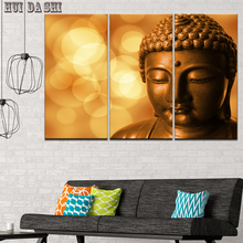 3 Pieces Wall Art Picture Home Decor Room Abstract Vintage Zen Buddha Poster Framework HD Prints Canvas Buddha Paintings Modular 2024 - buy cheap