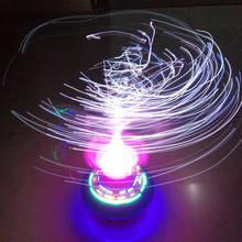 Удивительные детские игрушки Гироскоп автоматический поворот Электрический гироскоп красочный светящийся светильник для вечеринки 2024 - купить недорого