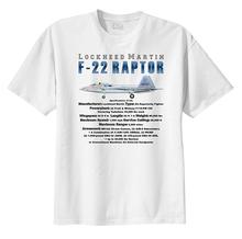 Boys' Lockheed Martin F-22 Raptor Short Sleeve T-Shirt Men T Shirt 2018 Summer 100% Cotton Men Fashion Trends Leisure T-Shirt 2024 - buy cheap