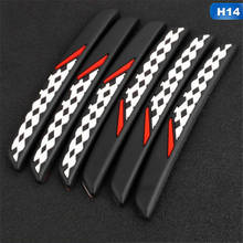 6pcs Auto Car Door Guard Edge Corner Protector Guards Buffer Trim Molding Protection Strip Scratch Protector Car Door Crash Bar 2024 - buy cheap