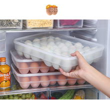 Clear 34 Grid Single-Layer Egg Box Basket Organizer Plastic Egg Food Container Storage Box Home Kitchen Transparent Case Egg Box 2024 - buy cheap